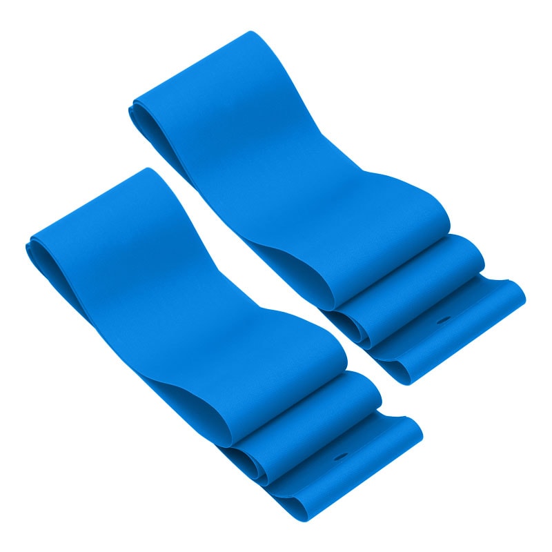 26" x 64mm FAT BIKE Rim Tape in Blue Rubber/PVC (OEM 2 Pieces)