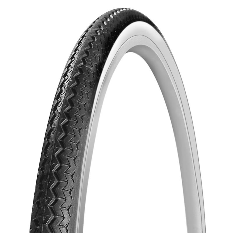 Opona 700x35 WORLD TOUR Typ dętki Sztywna Czarna/Biała