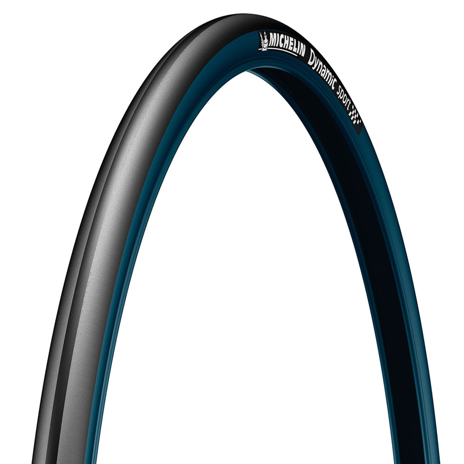 Opona 700x23 DYNAMIC SPORT Tube Type Sztywna Czarny/Niebieski