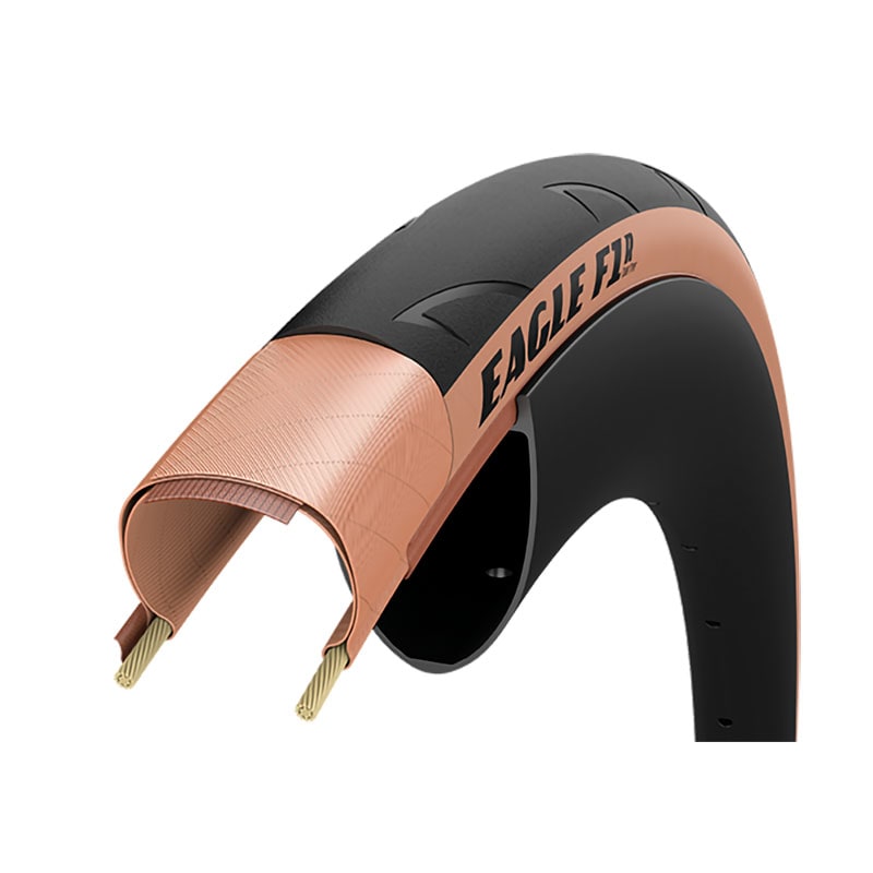Opona 700x25 EAGLE F1 R Tube Type Czarna/Para