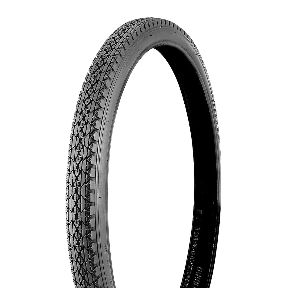 Pneu 26x2x1,3/4 30TPI Tube Type Rigide Noir pour Worker