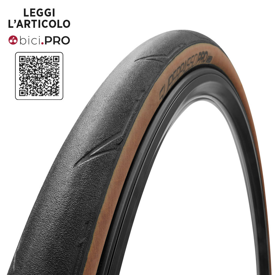Reifen 700x28 SUPERPASSO PRO 120TPI TLR Faltbar Schwarz/Para