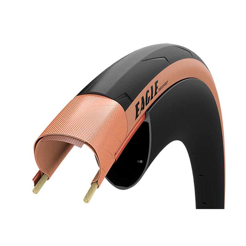 Opona 700x25 EAGLE Tubeless Ready Czarna/Para