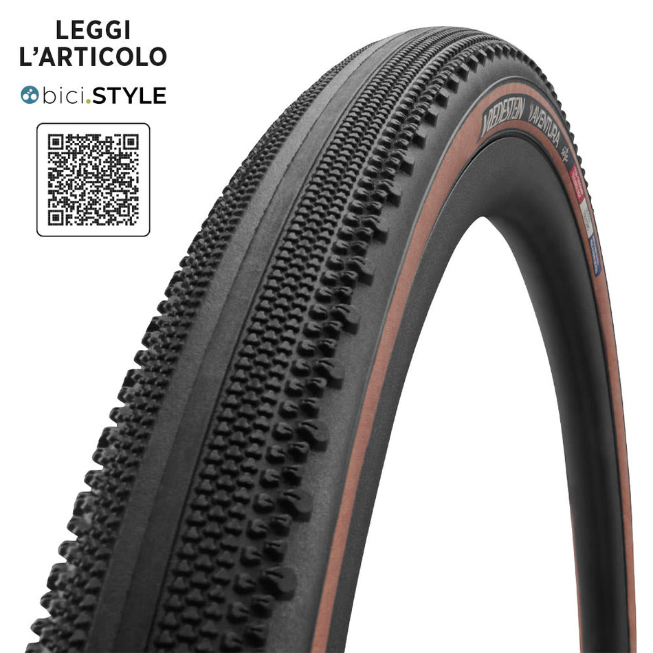 Reifen 700x44 AVENTURA SETA Gravel Tubeless Ready Schwarz/Para 120TPI