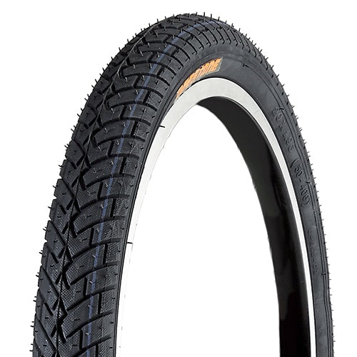 Reifen 16x2,125 DEVIL H-537 27TPI Schlauchreifen Starr Schwarz für BMX