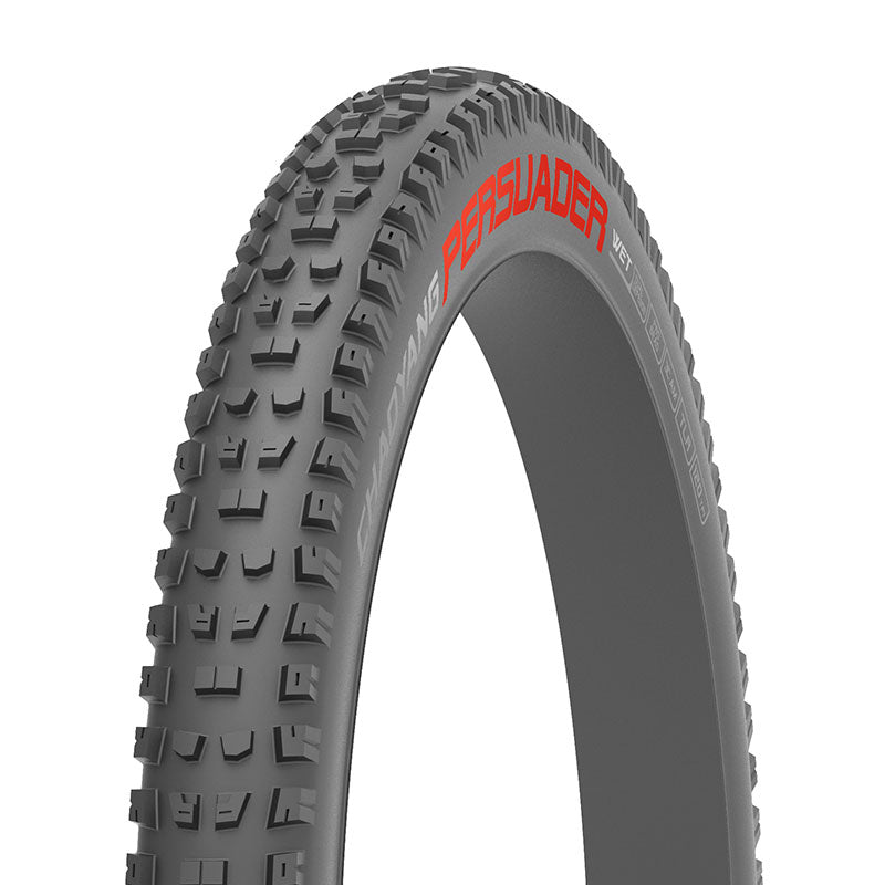 Cubierta 27,5x2,6 PERSUADER WET 120TPI TLR Dual Defense Negro