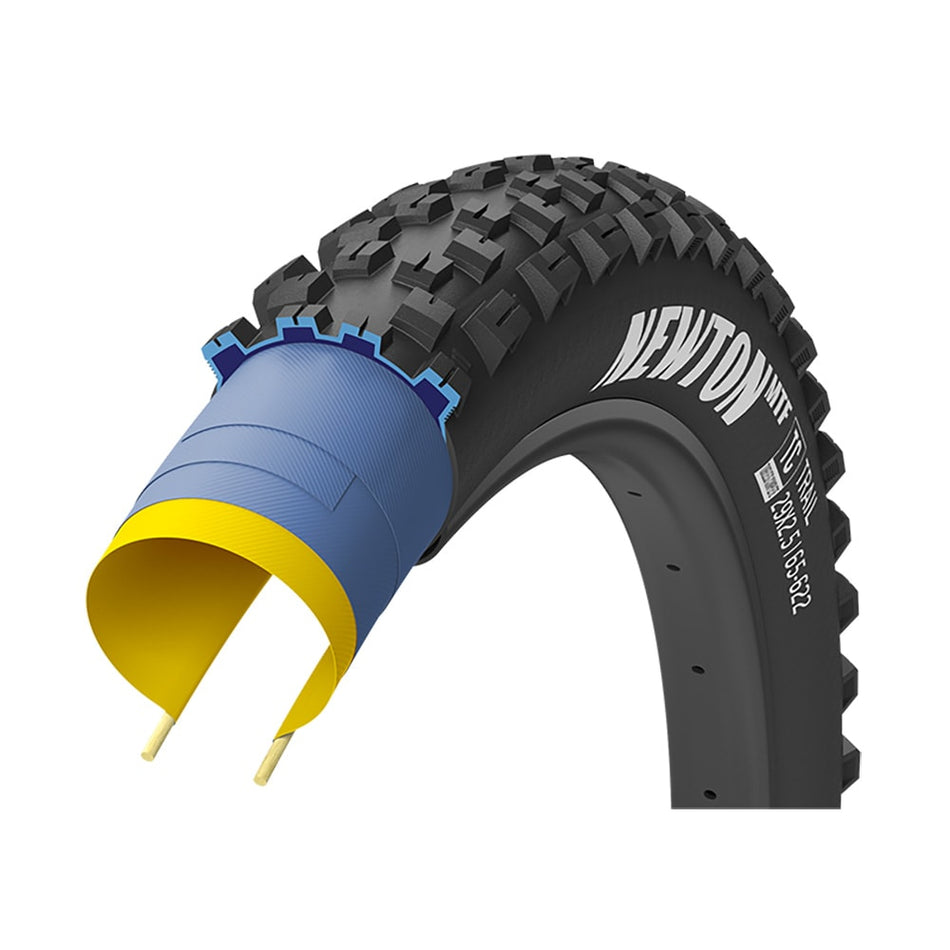Reifen 29x2,5 NEWTON MTF Tubeless Ready Trail Hinterrad Schwarz