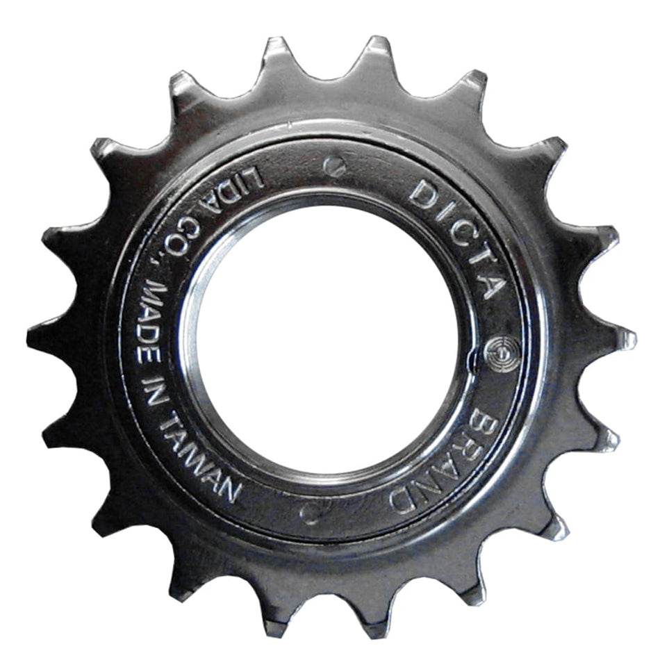 Rueda Libre con Rosca 1V x 16 Dientes Cromado (OEM)