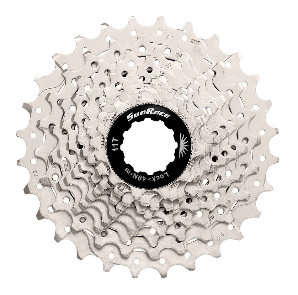 Cassette ROUTE 10V x 11/28 Dents en Acier/Aluminium Argent - SHIMANO
