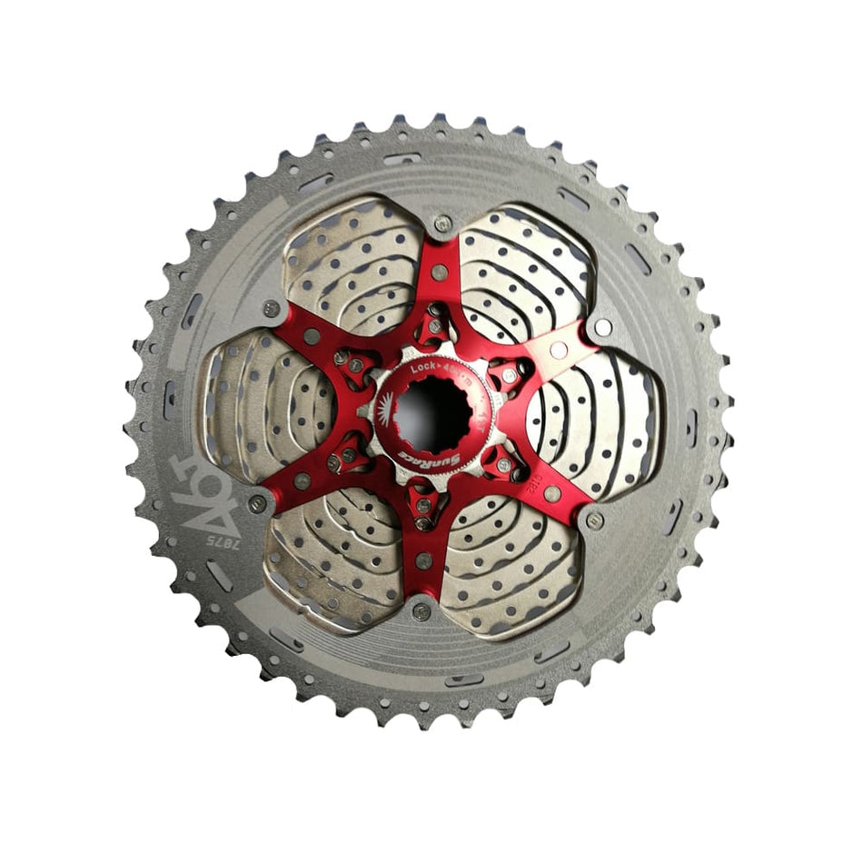 Cassette VTT 11V x 11/46 Dents en Aluminium Argent - Corps SHIMANO