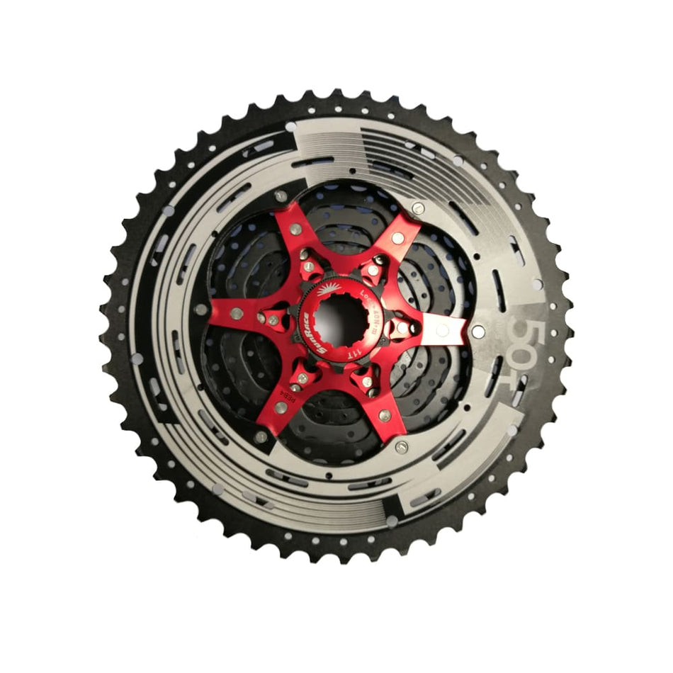 Cassette VTT 11V x 11/51 Dents en Aluminium Noir - Corps SHIMANO