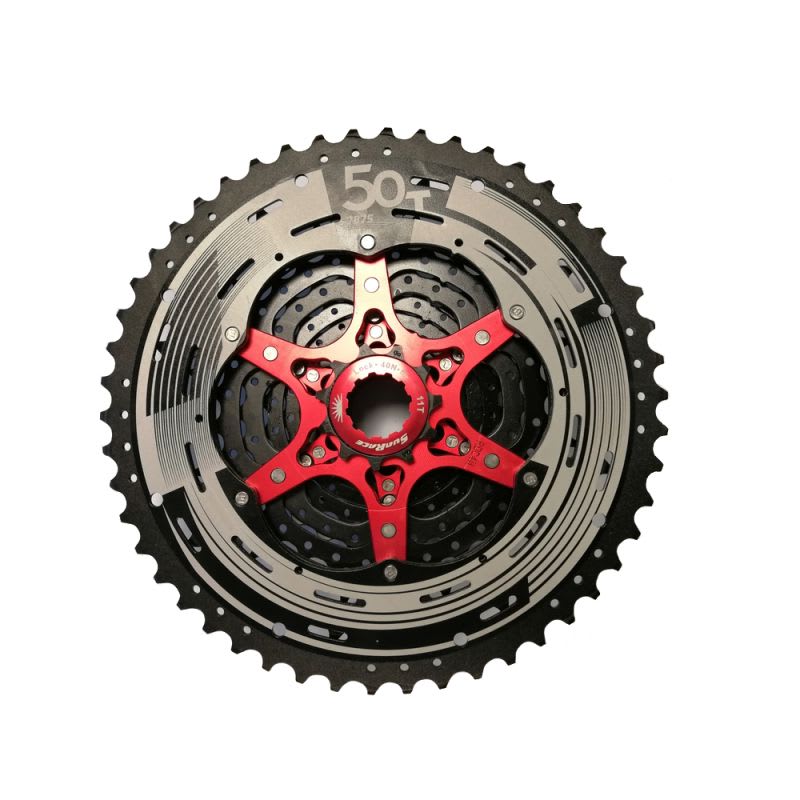 Cassette VTT 12V x 11/50 Dents en Aluminium Noir - Corps SHIMANO