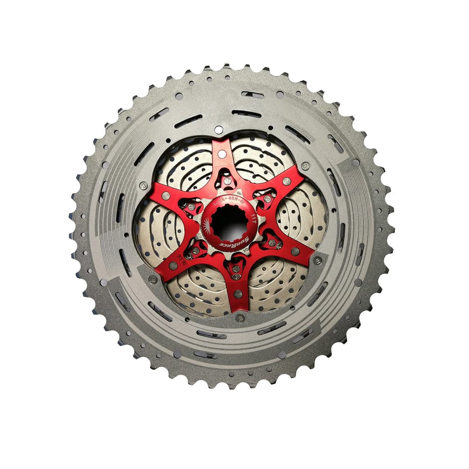 Cassette VTT 12V x 11/50 Dents en Aluminium Argent - Corps SHIMANO