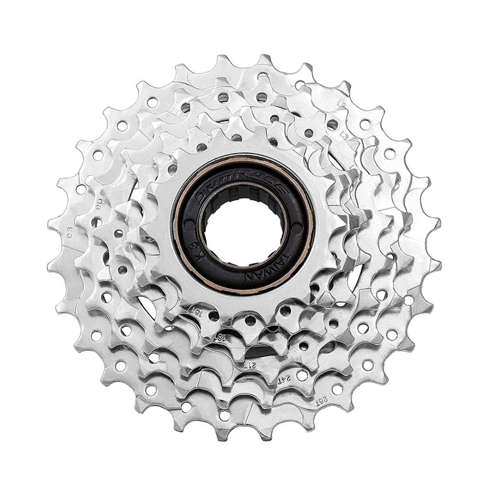 Roue Libre à Filetage 6V x 14/24D en Acier Argent