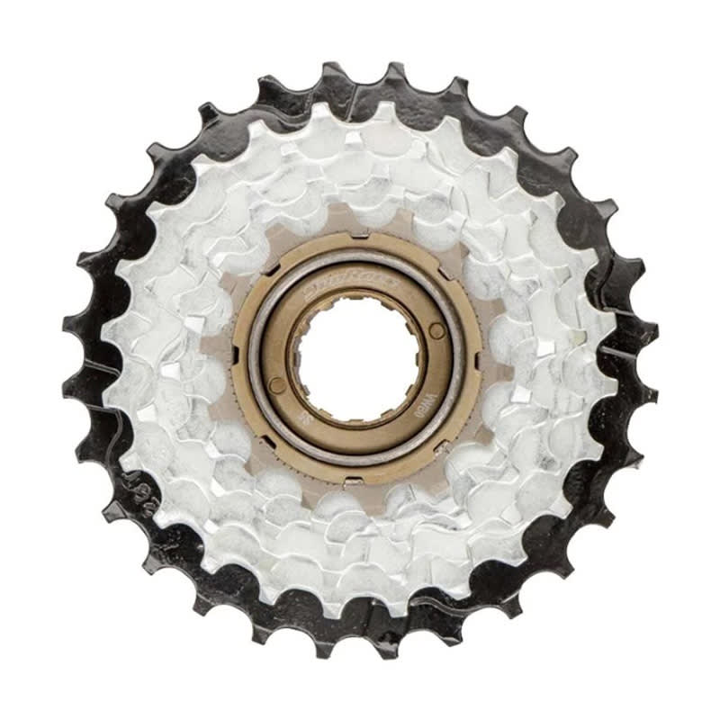 Roue Libre à Filetage 6V x 14/28D en Acier Argent et Noir