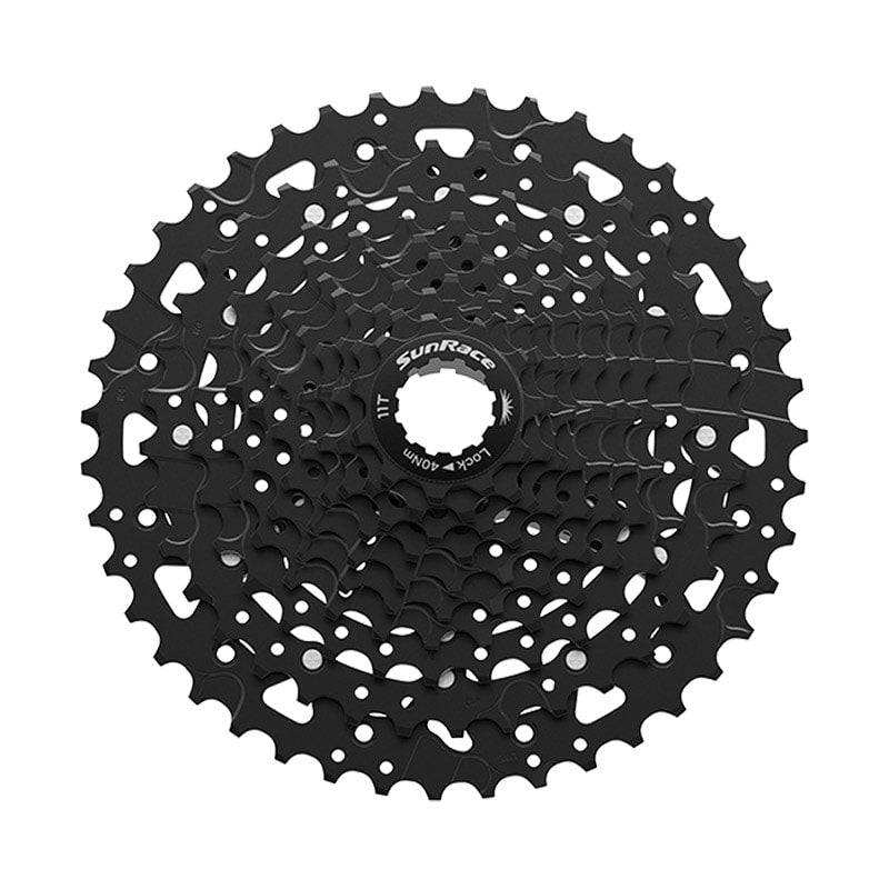 Cassette U-SERIES 10V x 11/43 Dents Noires - Compatible avec Cues