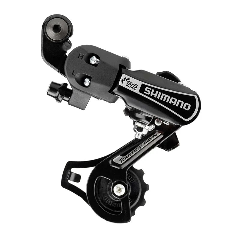Shimano TY21 3x6/7V gabbia corta Nero