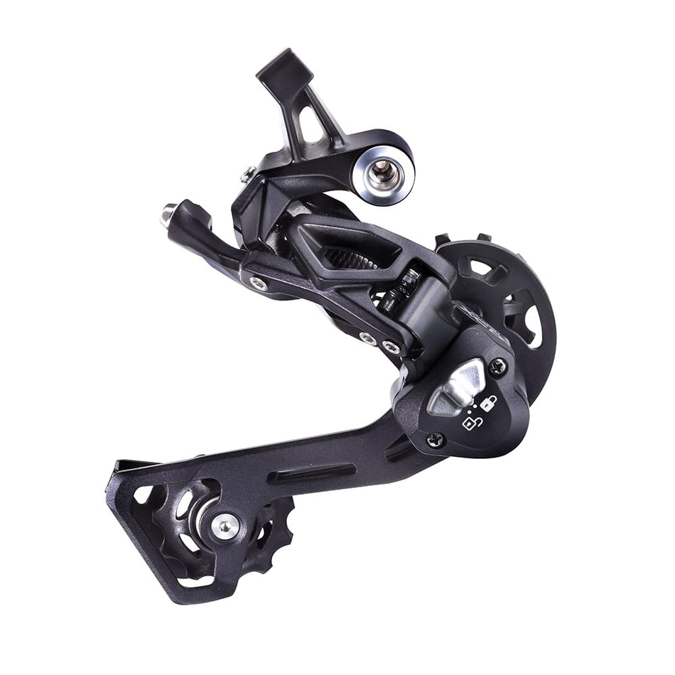 MTB Schaltwerk 1x11V Mittlerer Käfig aus Stahl 46 Zähne Schwarz