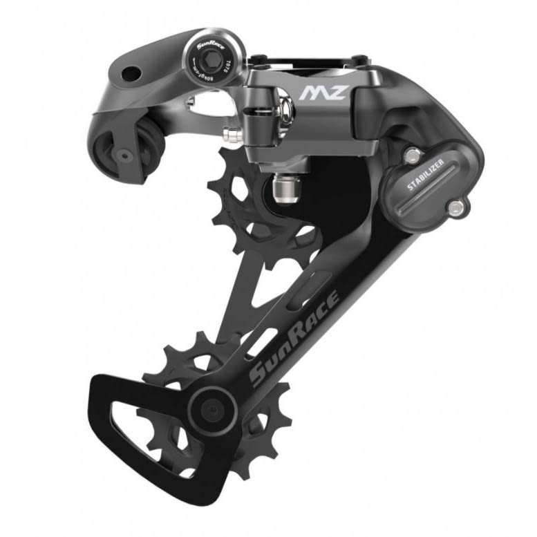 MTB Schaltwerk 12V Käfig aus Aluminium 51 Zähne Schwarz