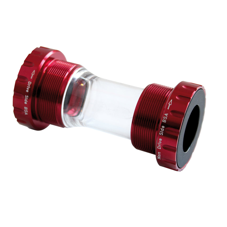 Innenlagerachse BSA Rot mit 24/22 SRAM Achse