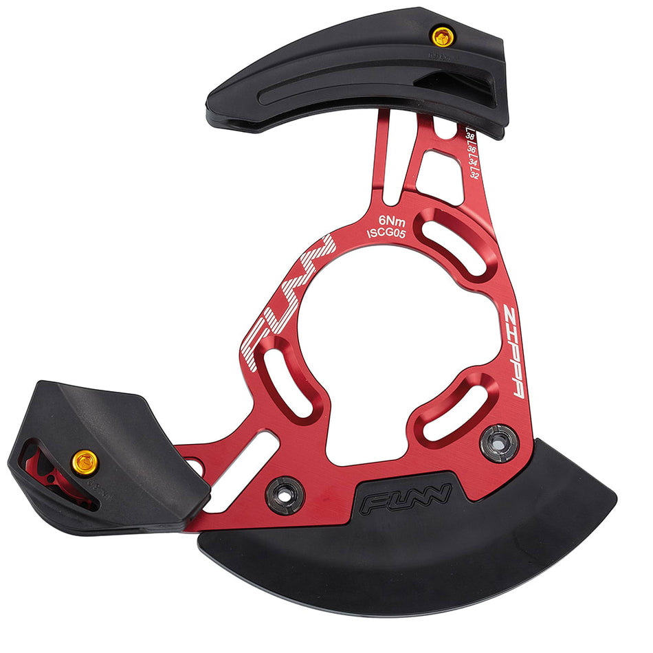 Kettenführung ZIPPA DH 32/38 Zähne für ISCG05 Rot