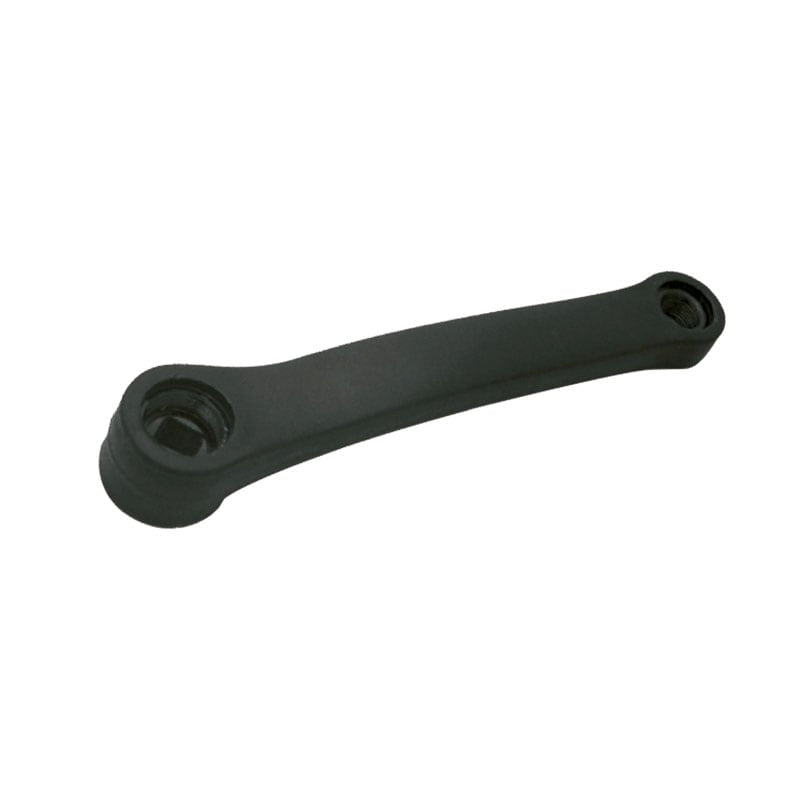 Linker Kurbelarm Länge: 152mm Schwarz aus nylonbeschichtetem Stahl