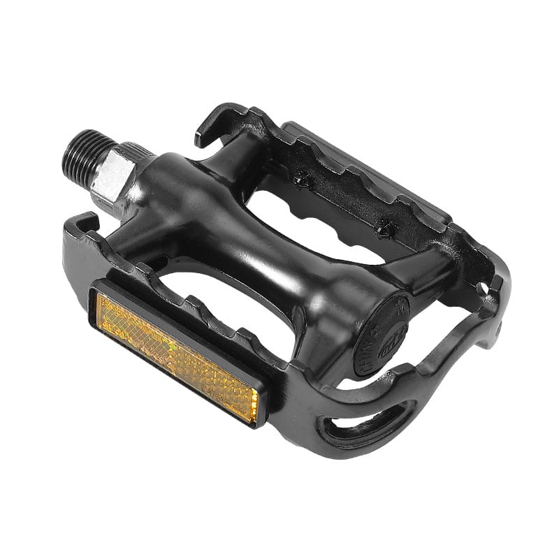 Pédales VTT en Aluminium Noir - Axe à Roulements (OEM) 106x66x26mm
