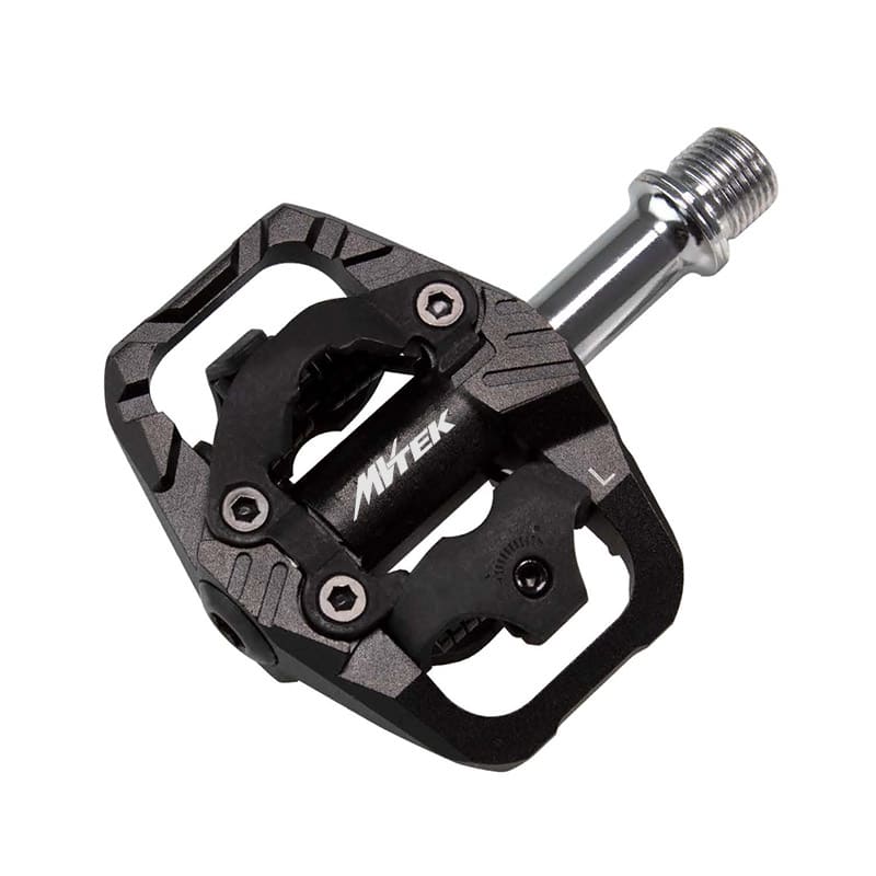 Pédales VTT SPD en Aluminium avec Axe sur Roulement 85x85x40mm