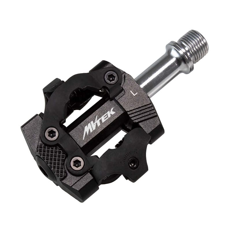 Pédales VTT XC SPD en Aluminium avec Axe sur Roulement 85x68x34mm