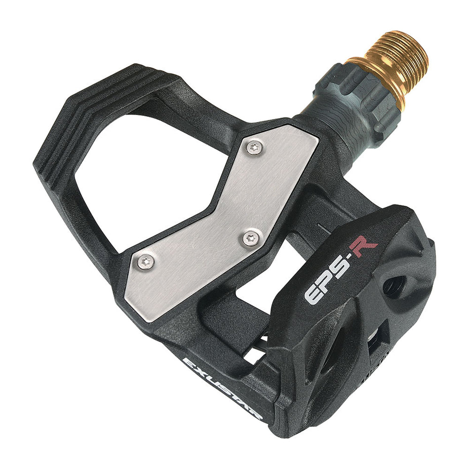Pedały E-PR4 CORSA z termoplastiku czarne - oś tytanowa 85x88mm