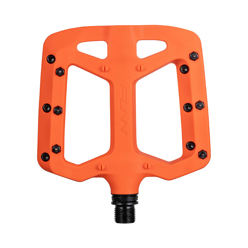 Pédales TAIPAN 105x100x14mm en Thermoplastique Orange