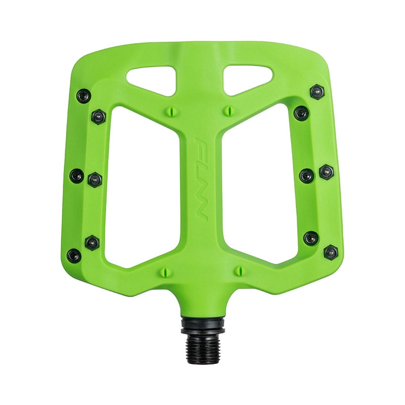 Pédales TAIPAN 105x100x14mm en Thermoplastique Vert