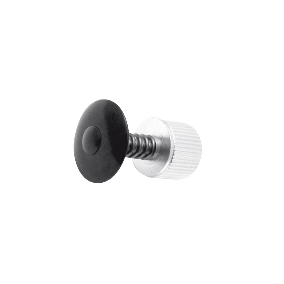 Korek cięgna sterującego średnica: 31,8mm z aluminium czarny - blister
