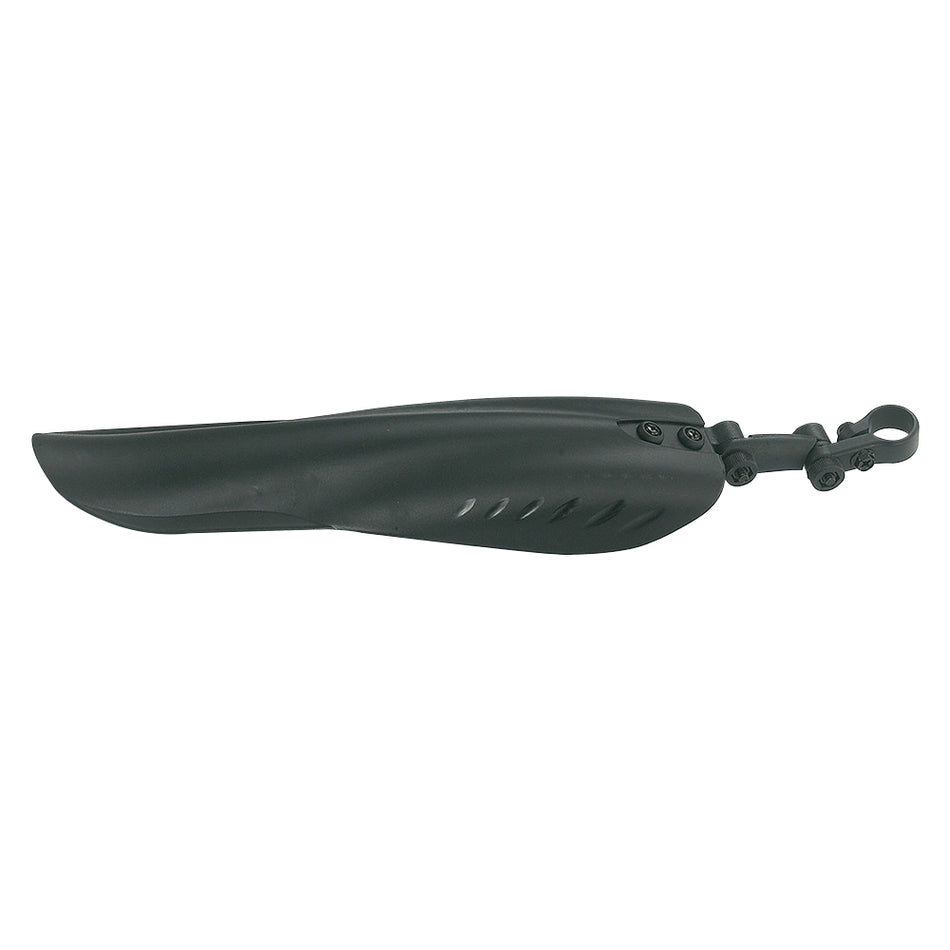 Schutzblech 24/26" MTB Junior (370mm) hinten aus schwarzem Kunststoff