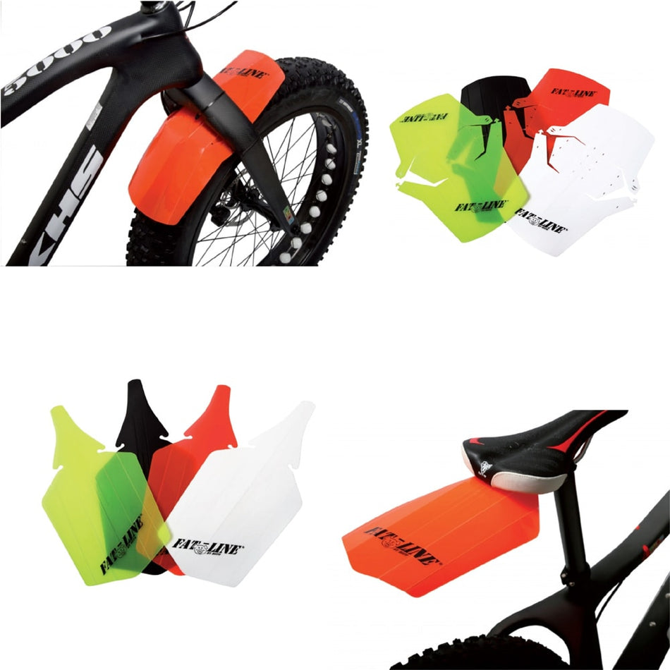 Schutzblech FAT BIKE vorne + hinten Gelb