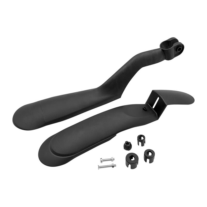 Junior Fender 16/20" Front+Rear in Black Plastic (Pair)