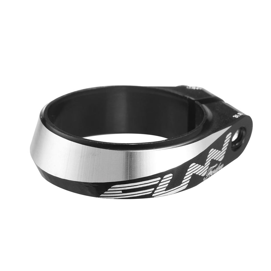 Sattelstützenklemme 31,8mm FRODON aus CNC-gefrästem Alloy 6061 Schwarz