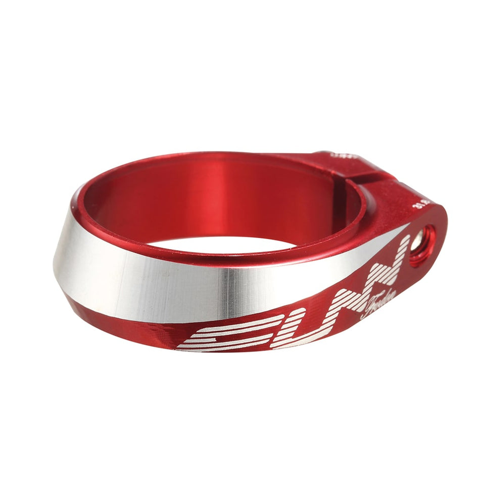 Sattelstützenklemme 31,8mm FRODON aus CNC-gefrästem Alloy 6061 Rot