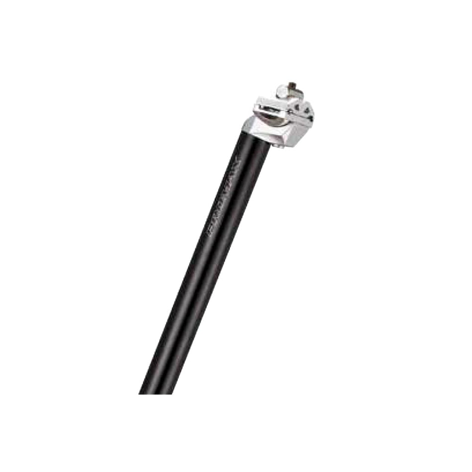 Seatpost 31.6x500mm Folding Bike Black Aluminum - Offset: 15mm