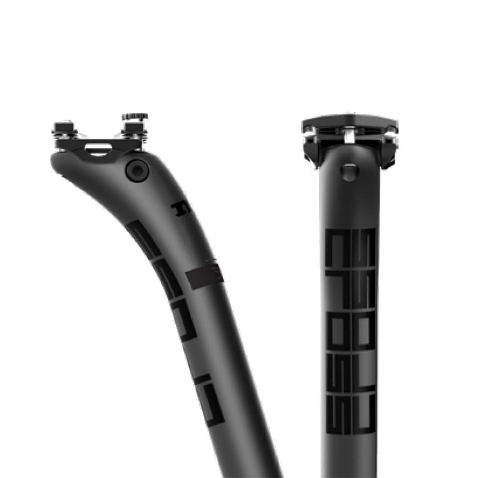 Sattelstütze 27,2x400mm MUD CROSS Finish Polish on Black Versatz: 25mm