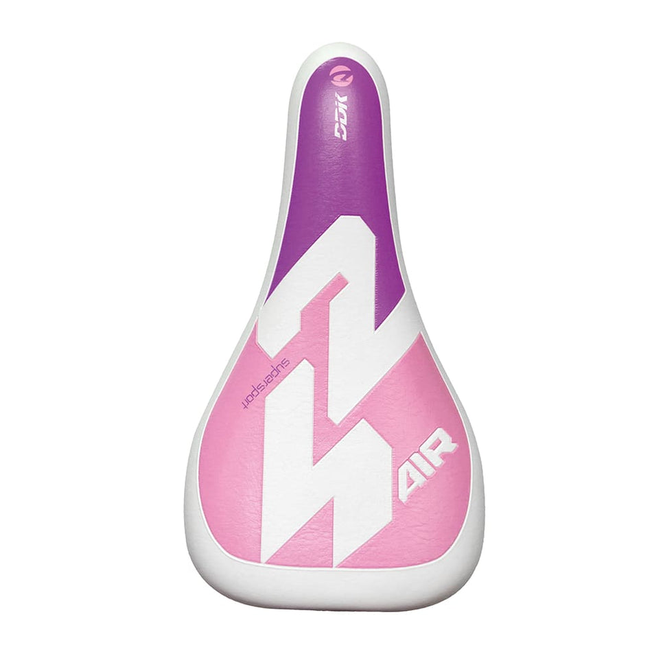 Sattel BMX FREESTYLE 20" 243x130mm Weiß/Pink