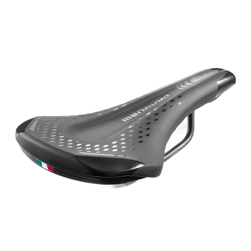 MTB-Sattel MENADOR 250x145mm Schwarz ohne Klemme - 285g