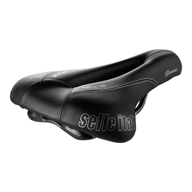Sattel 168x270mm (S2) Damen Gel Flow Schwarz - 345g