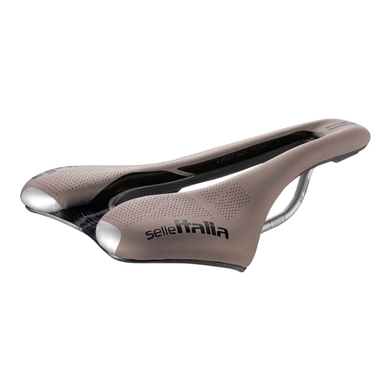 Sattel 145x248mm SLR BOOST (L3) Gravel Mud Braun - 209gr