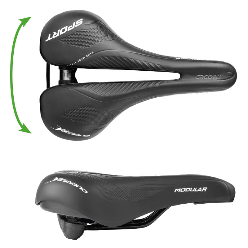 Siodełko 265x165-205mm MODULAR ERGO SPORT/TREKKING Unisex Nero - 530g