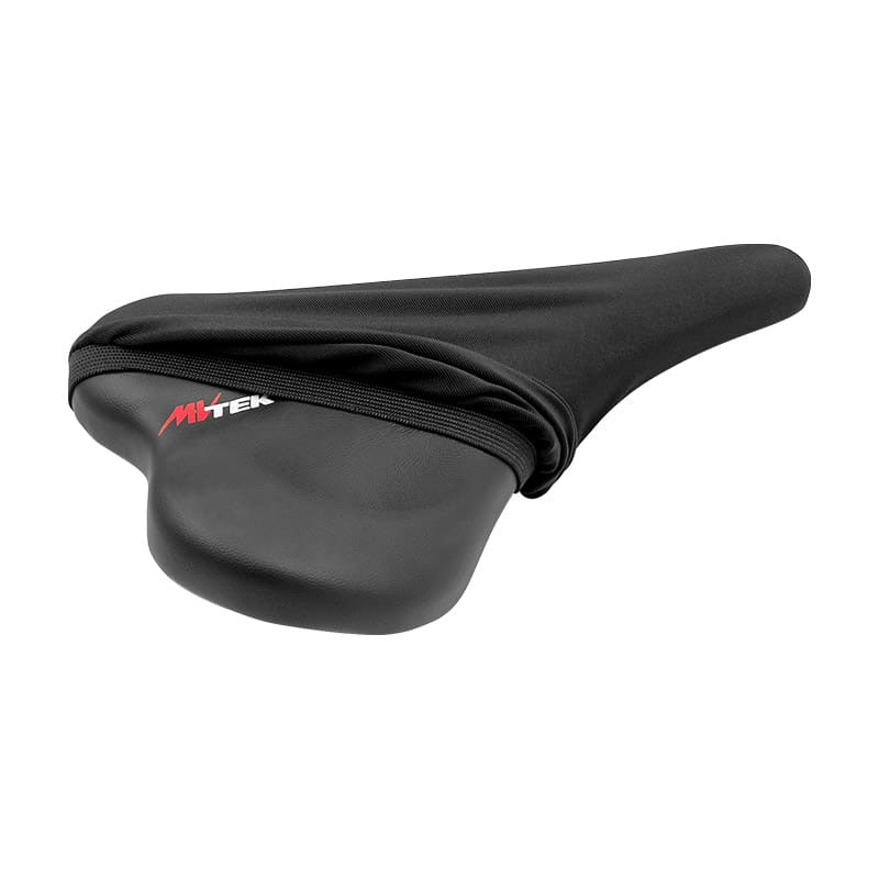 Sattelüberzug für MTB/ROAD aus Lycra Schwarz