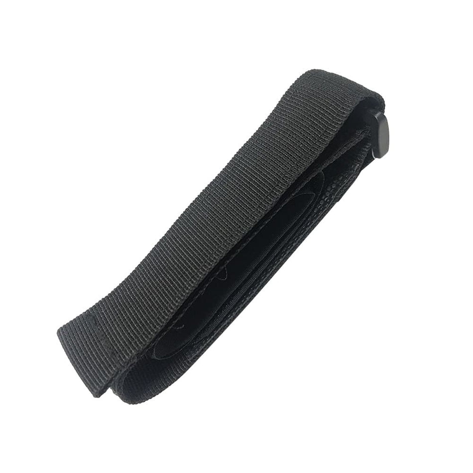 MTB Schlauchhalter 45x3cm mit Klettverschluss Schwarz