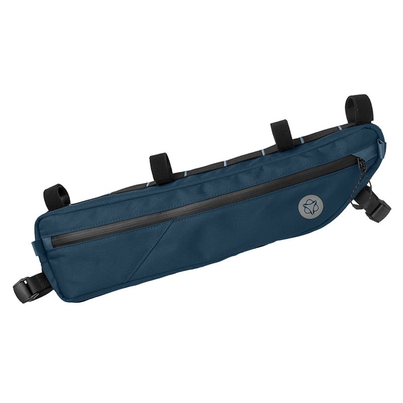 Borsa al Telaio VENTURE 49x12x6cm Medium Size Blu 4lt