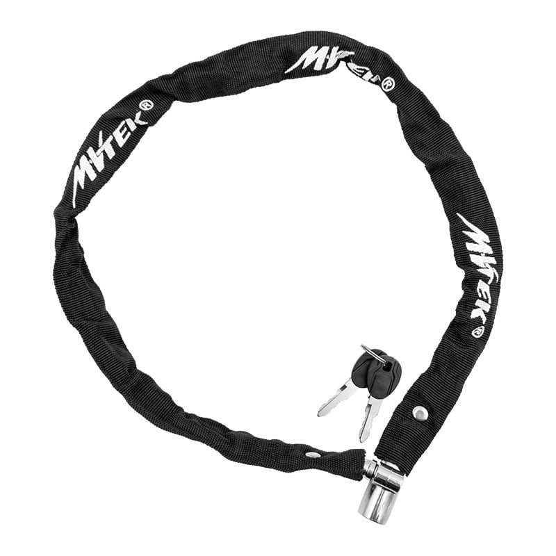 Cadenas à chaîne Diamètre : 3,5mm x Longueur : 1200mm Noir