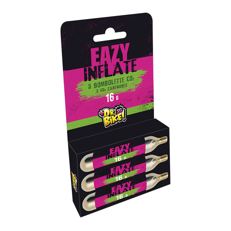 DR.BIKE Nabój CO2 EAZY INFLATE 16g (blister 3 sztuki)